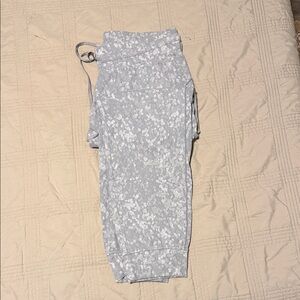 lululemon athletica Gray Patterned Joggers